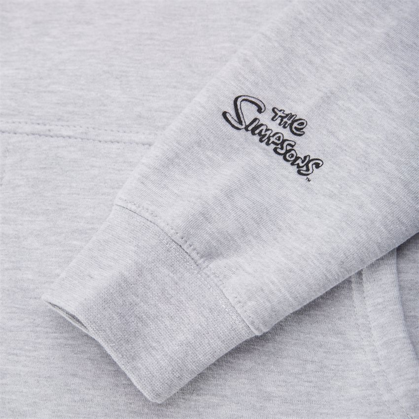 Market Sweatshirts SIMPSONS DEVIL HOODIE GREY MELANGE